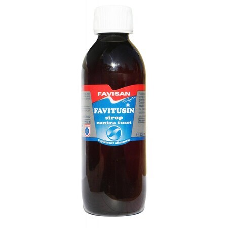 Favitusin hoestsiroop, 250 ml, Favisan