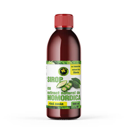 Sciroppo con estratto naturale di Momordica senza zucchero, 500 ml, Iperico