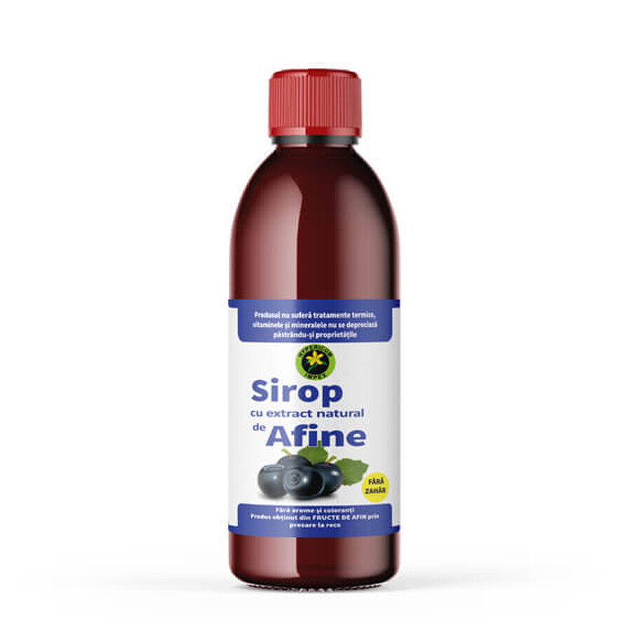 Sirop de Afin fara zahar, 500ml, Hypericum