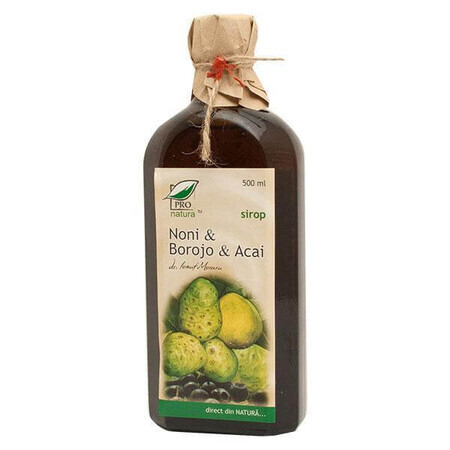 Noni, Borojo en Acai-siroop, 250 ml, Pro Natura