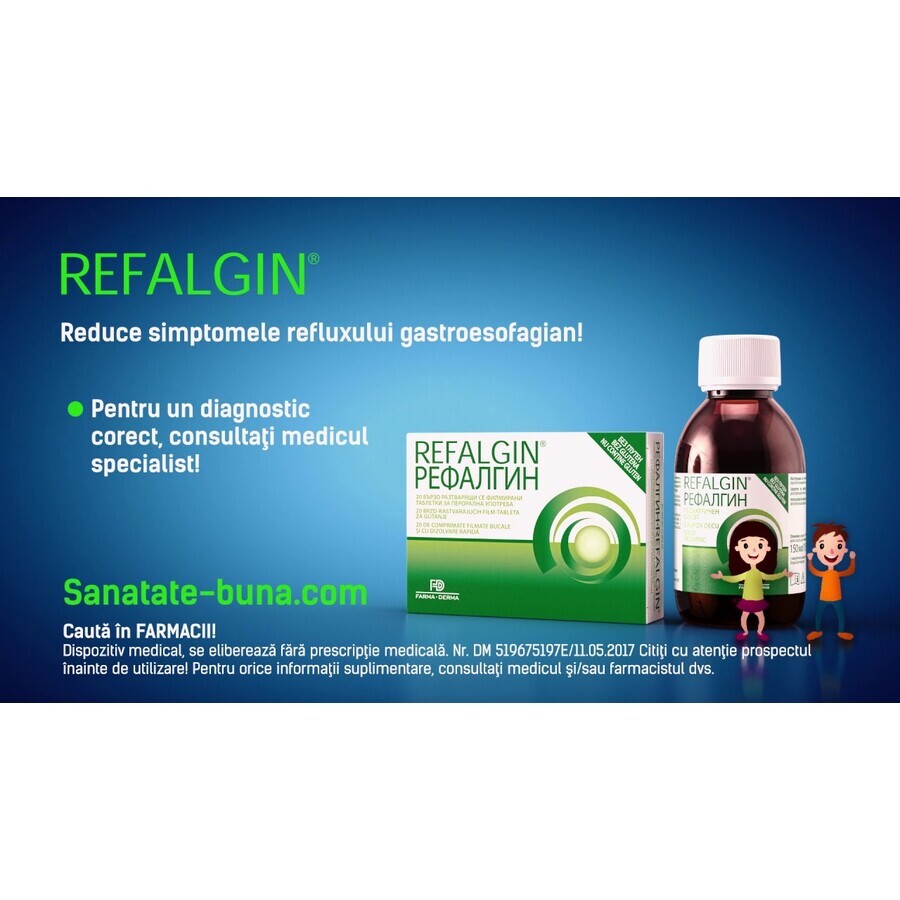 Refalgin pediatrische siroop, 150 ml, Farma-Derma