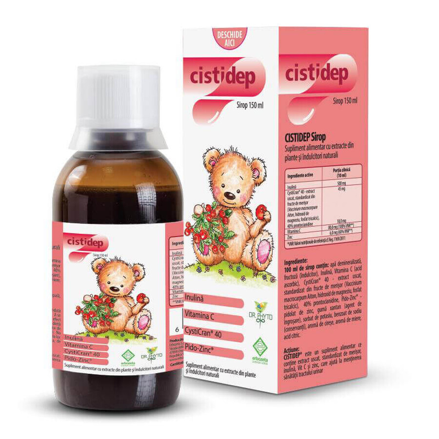 Cistidep babysiroop, 150 ml, Dr. Phyto