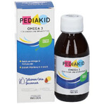 Sirup für Kinder Omega 3 und Vitamin A, C, D, E mit Cola-Geschmack, 125 ml, Pediakid