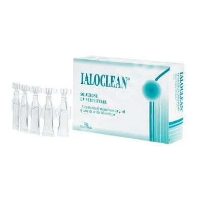 Steriele vernevelaaroplossing Ialoclean, 5 eenmalige dosis, Farma-Derma Italië