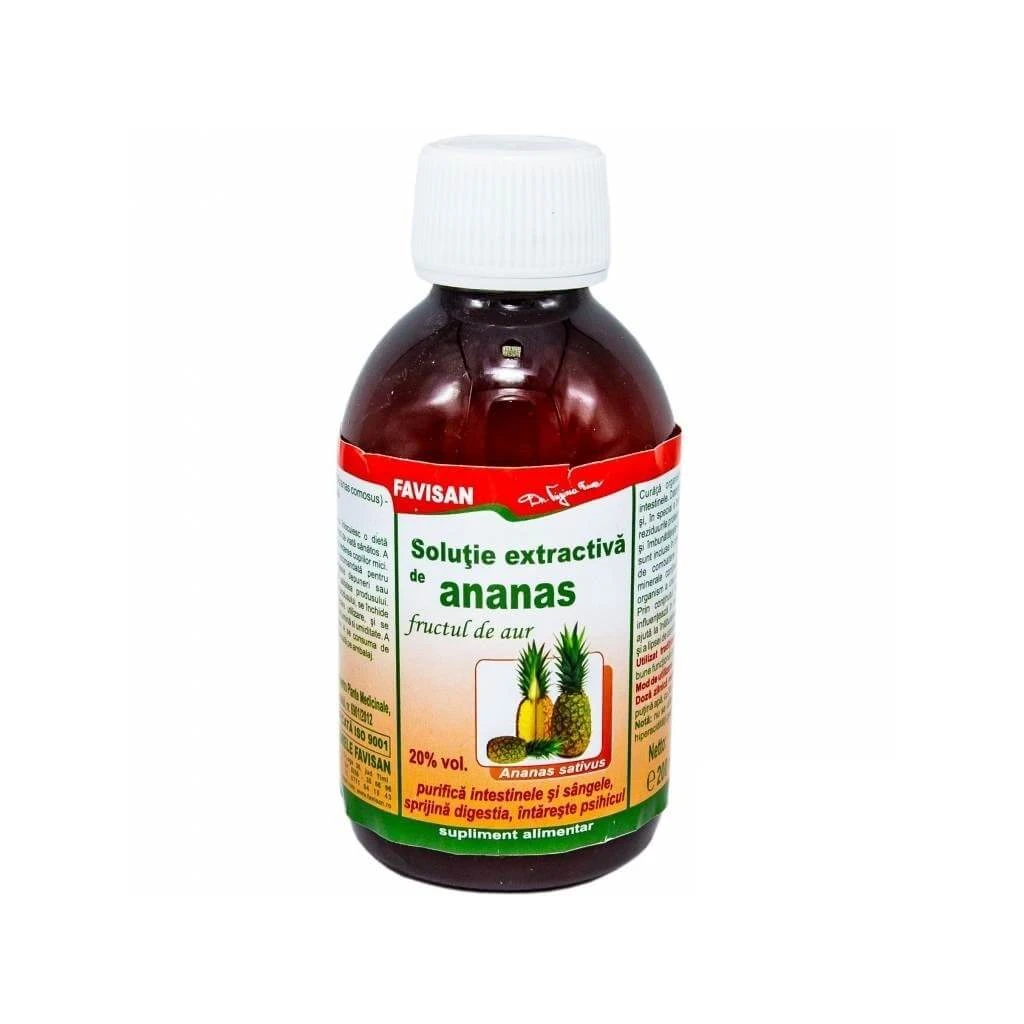 Ananasextractoplossing, 200 ml, Favisan