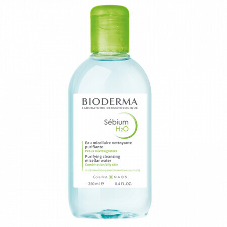 Bioderma Sebium H2O Mizellenlösung für Mischhaut und fettige Haut, 250 ml