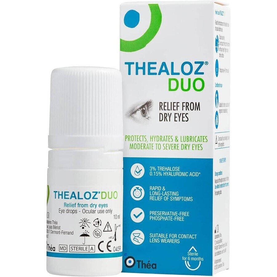 Oogheelkundige oplossing - Thealoz Duo, 10 ml, Thea