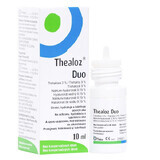 Thealoz Duo Collirio lubrificante, 10 ml, Thea