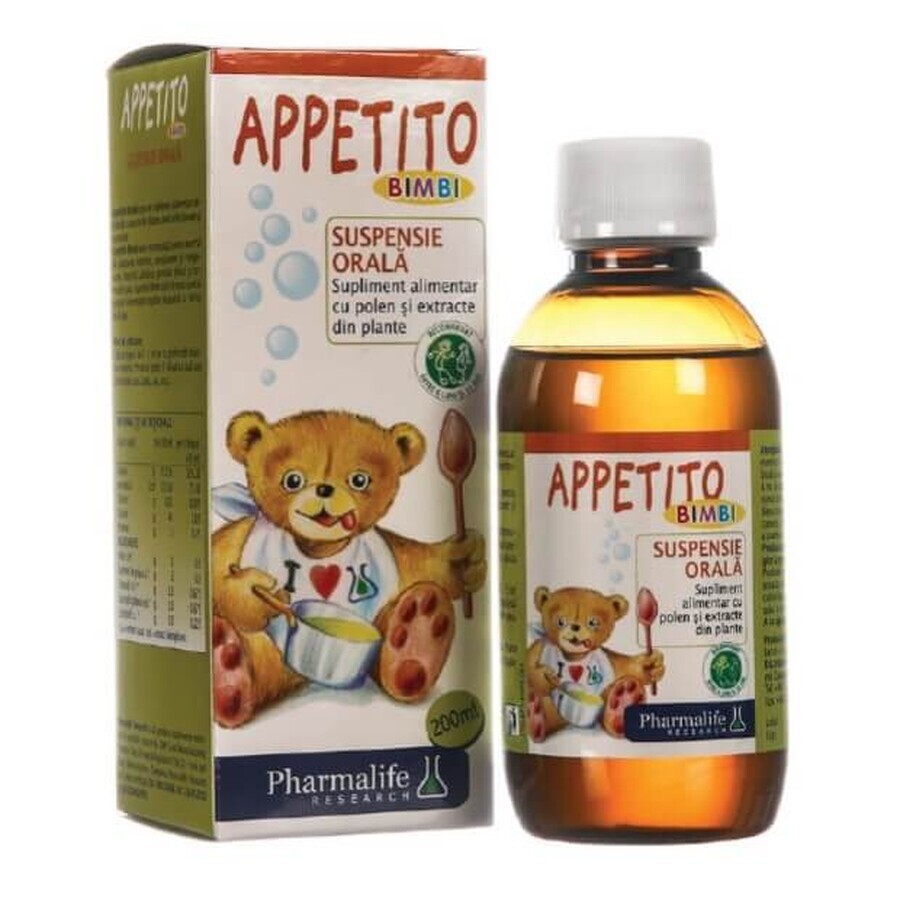 Appetito Bambi orale suspensie, 200 ml, Pharmalife