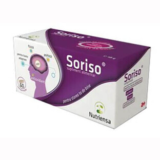 Soriso, 60 tablets, Antibiotice SA