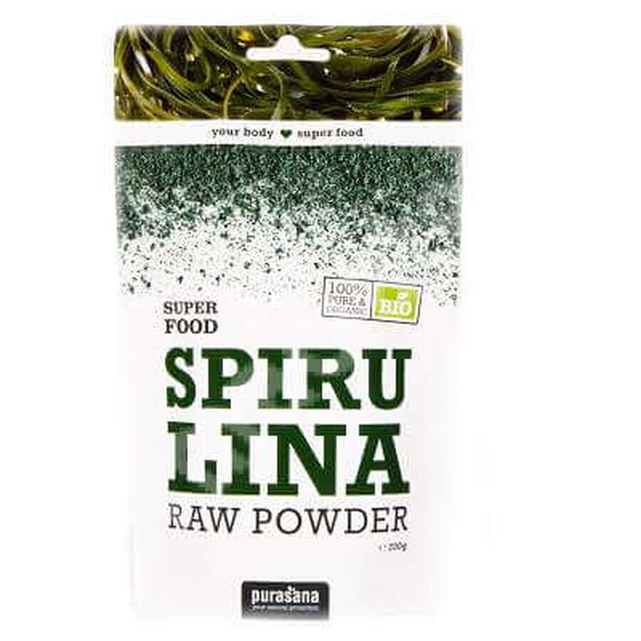 Spirulina poeder, 200 g, Purasana