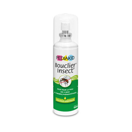 Spray antizanzare e zecche Bouclier Insect, 100 ml, Pediakid