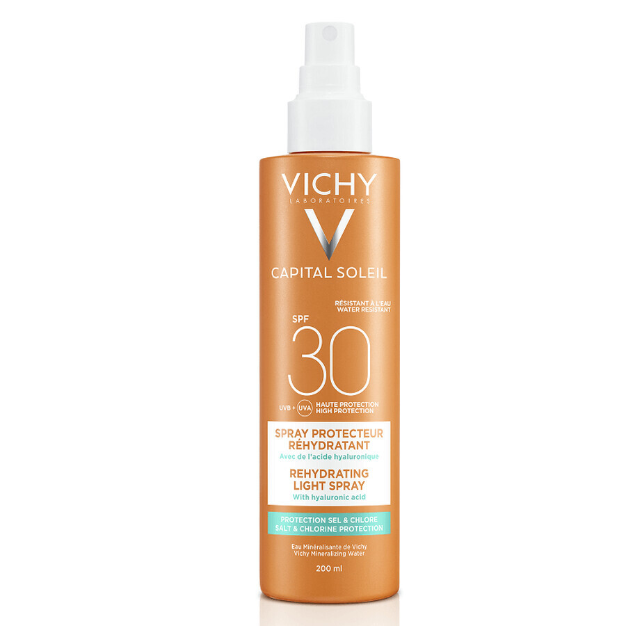 Vichy Capital Soleil Anti-dehydratatie Spray SPF 30, 200 ml