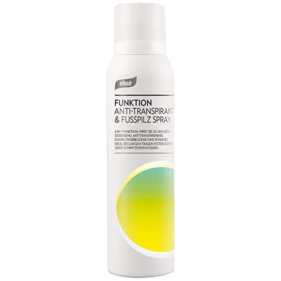 Antitranspiratiespray 4 in 1, 150 ml, Efasit Funktion