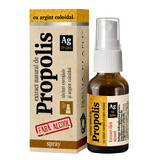 Natuurlijke propolis extract spray met colloïdaal zilver, 20 ml, Dacia Plant