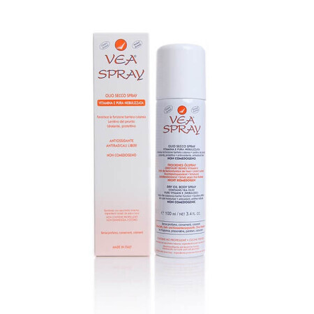 VEA Spray cu ulei uscat si vitamina E pura nebulizata, 100 ml, Hulka