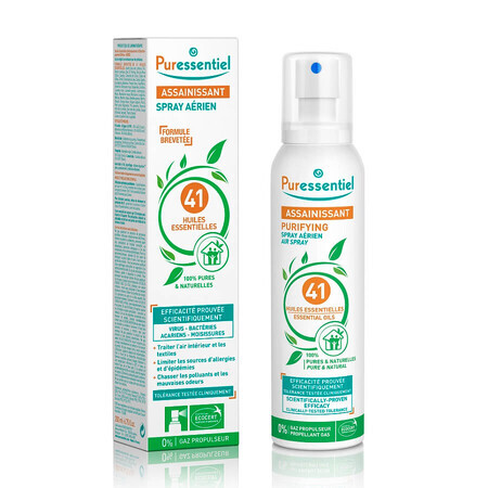 Luchtzuiverende spray met 41 essentiële oliën, 200 ml, Puressentiel