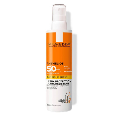 La Roche-Posay Anthelios spray invizibil fara parfum SPF 50+ , 200 ml