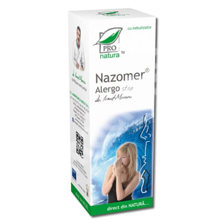 Nazomer Alergo Stop Nasal Spray, 30 ml, Pro Natura