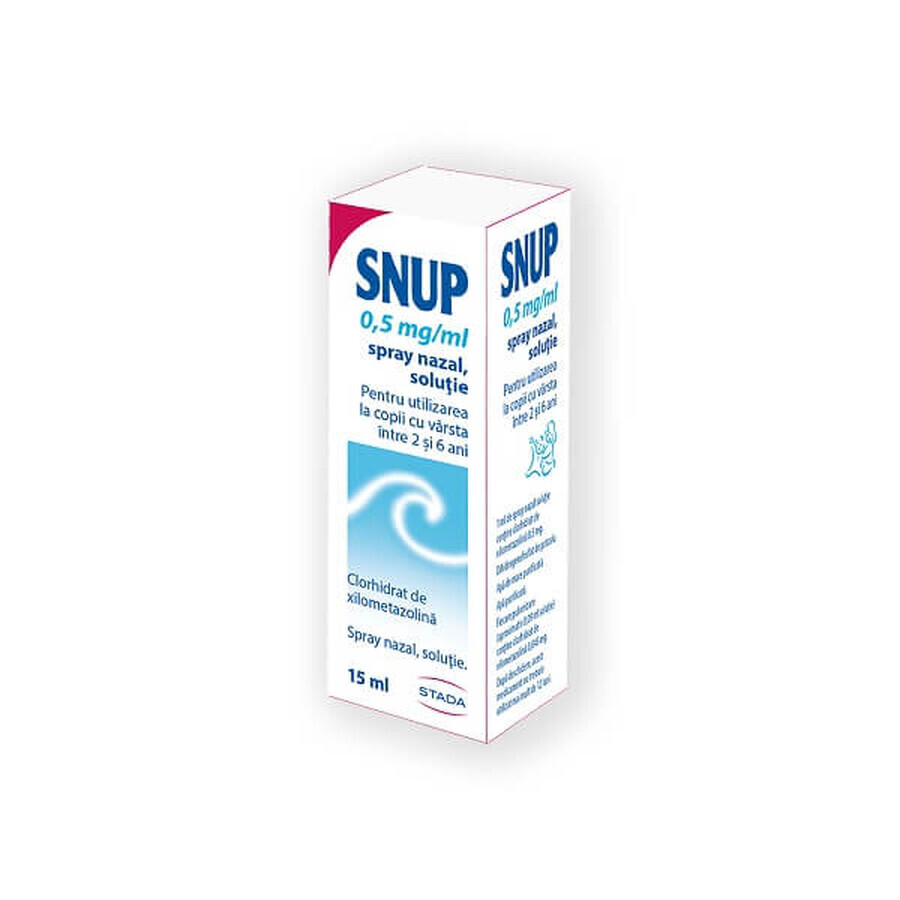 Snup nasal spray 0.5 mg/ml, 15 ml, Stada