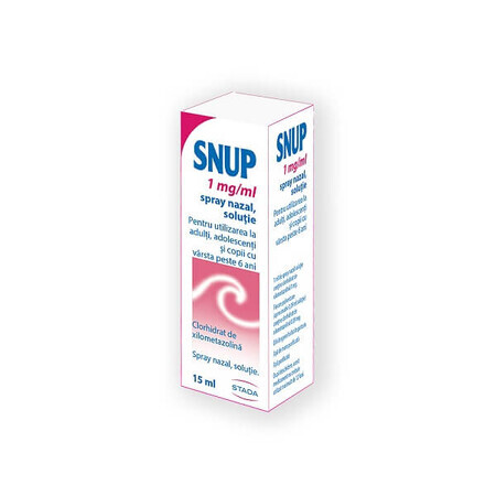 Snup neusspray 1 mg/ml, 10 ml, Stada