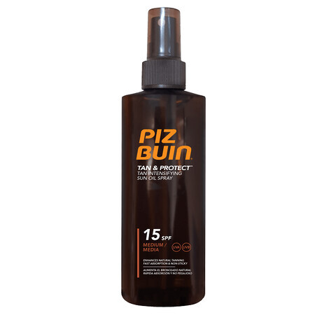 Tan acceleration spray SPF 15, 150 ml, Piz Buin