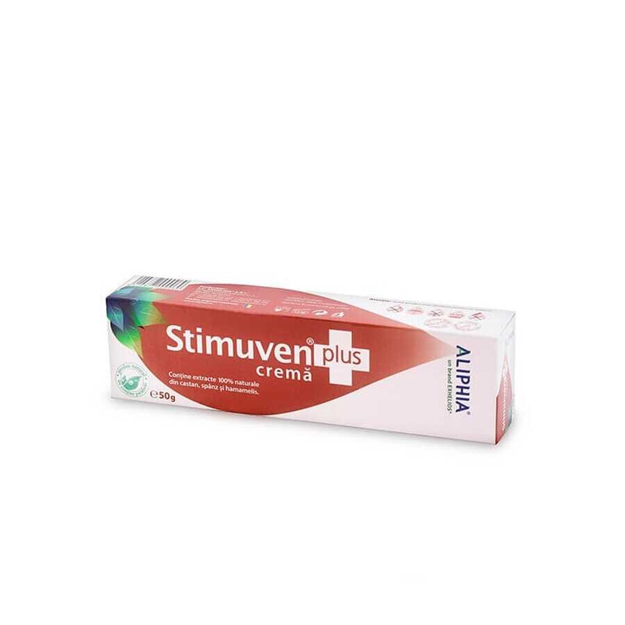 Stimuven Plus, Aliphia Creme für Krampfadern, 50 g, Exhelios