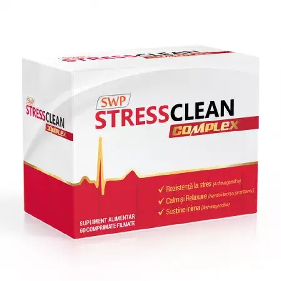 Stresclin Complex, 60 compresse, Sun Wave Pharma