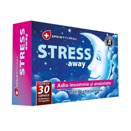 Stress Away, 30 capsules, Sprint Pharma