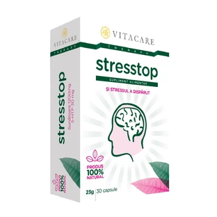 Stresstop, 30 cápsulas, Vitacare