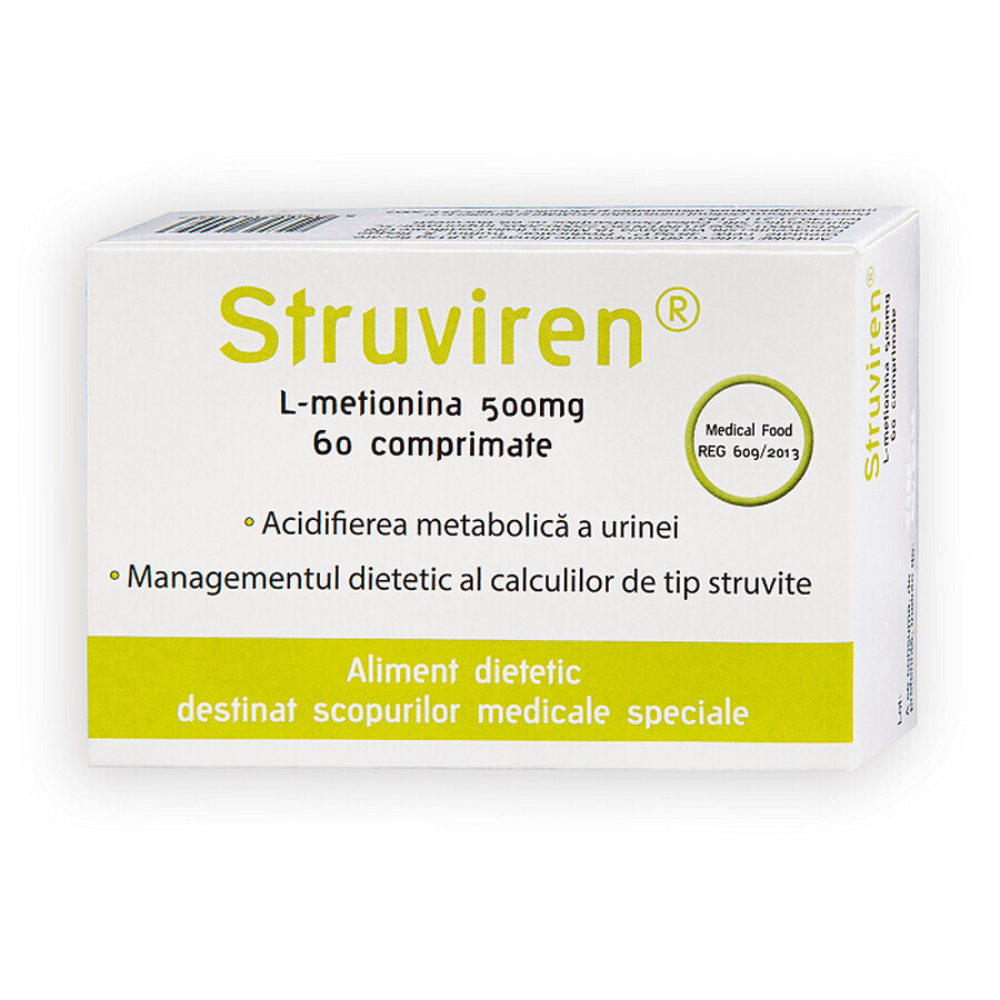 Struviren, 500 mg, 60 Tabletten, Meditrina Pharmazeutika