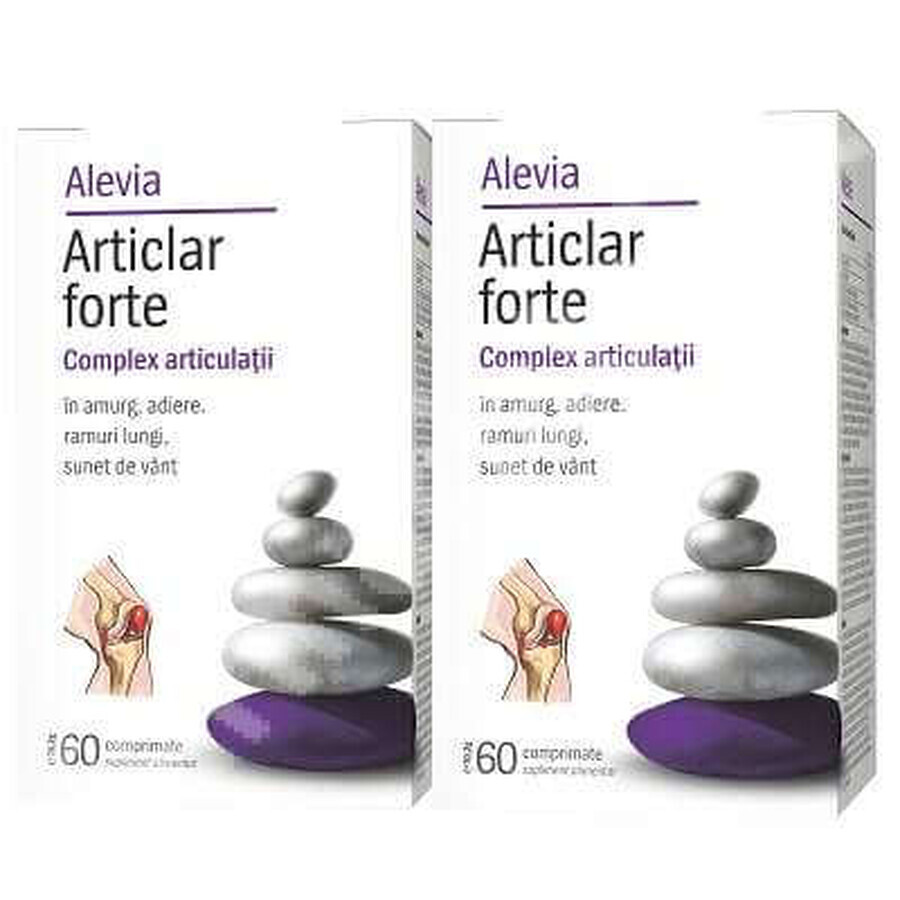 Articlar forte, 60 comprimés, Alevia (1+1 prix spécial)