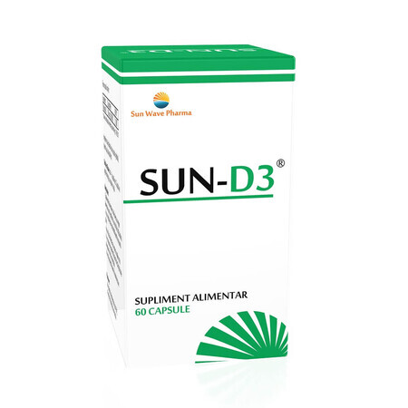 Sun-D3, 60 capsule, Sun Wave Pharma