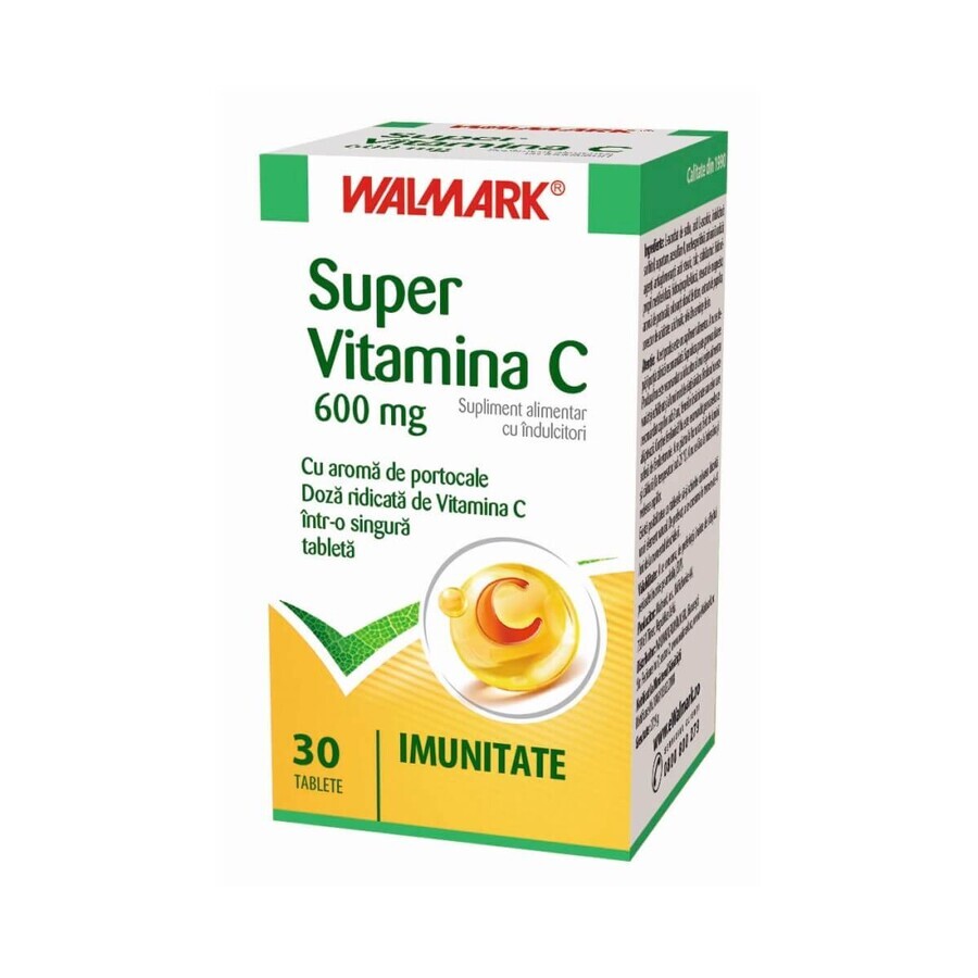 Super Vitamin C 600mg, 30 tablet, Walmark