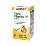 Super Vitamin D3 2000IU, 60 capsules, Walmark