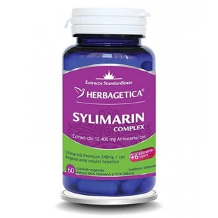 Sylimarin Complex, 60 Kapseln, Herbagetica