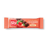 Tavoletta di cioccolato con fragole, 25g, Sly Nutritia