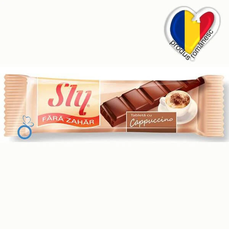 Diät-Tablette mit zuckerfreiem Cappuccino, 25g, Sly Nutrition