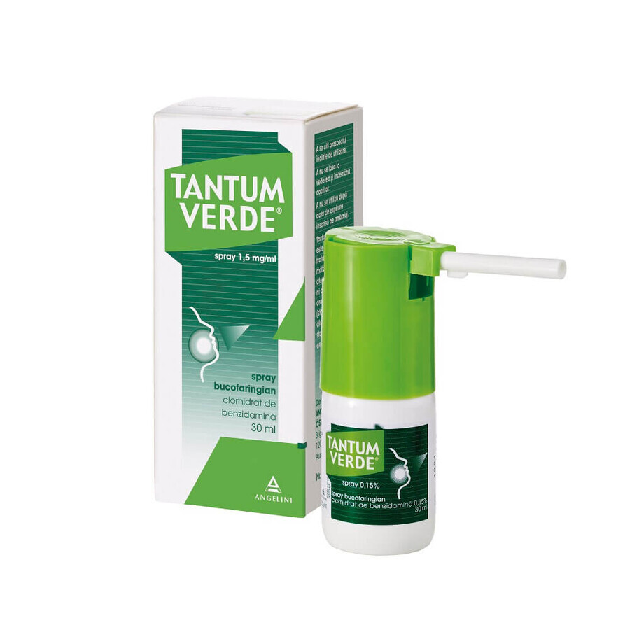 Tantum Verde spray 1,5 mg/ml bambini, 30 ml, Angelini 