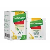 TantumGrip cu gust de lamaie si miere 600 mg/10 mg, 10 plicuri, Angelini