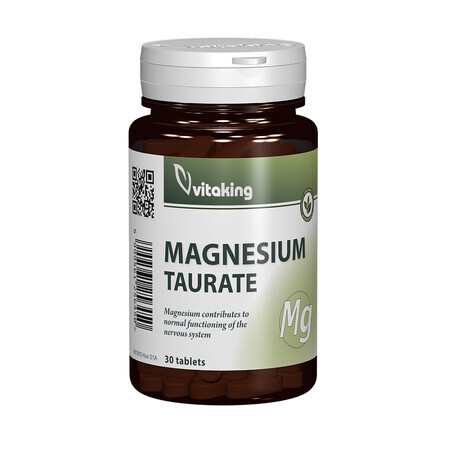 Magnesium Taurate, 30 tablets, Vitaking