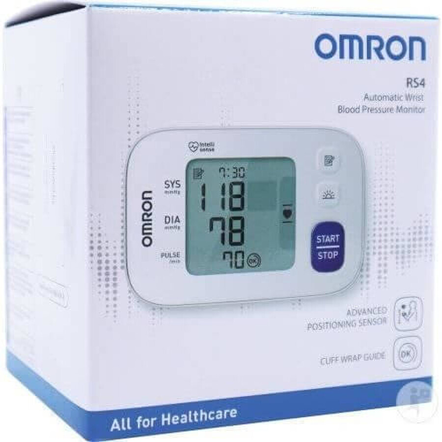 Tensiómetro digital de muñeca RS4, Omron