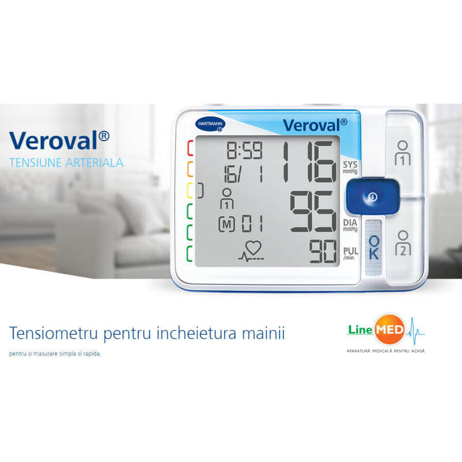 Polssfygmomanometer Veroval (925325), Hartmann