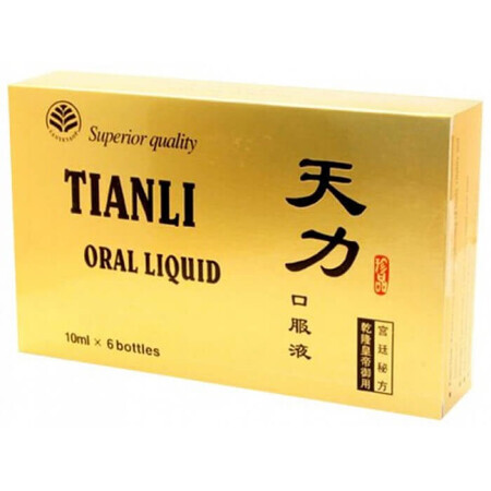 Tianli Oral Liquid, 6 ampoules, Sanye Intercom