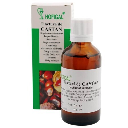 Tintura di Castagne, 50 ml, Hofigal