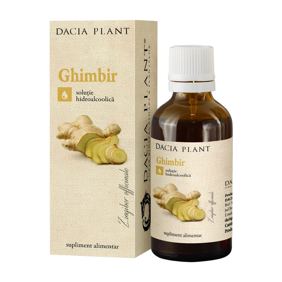 Ginger Tincture, 50 ml, Dacia Plant