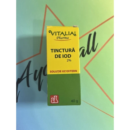 Jodtinktur 2 %, 40 g, Vitalia
