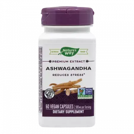 Ashwagandha SE 500mg Nature's Way, 60 capsule, Secom