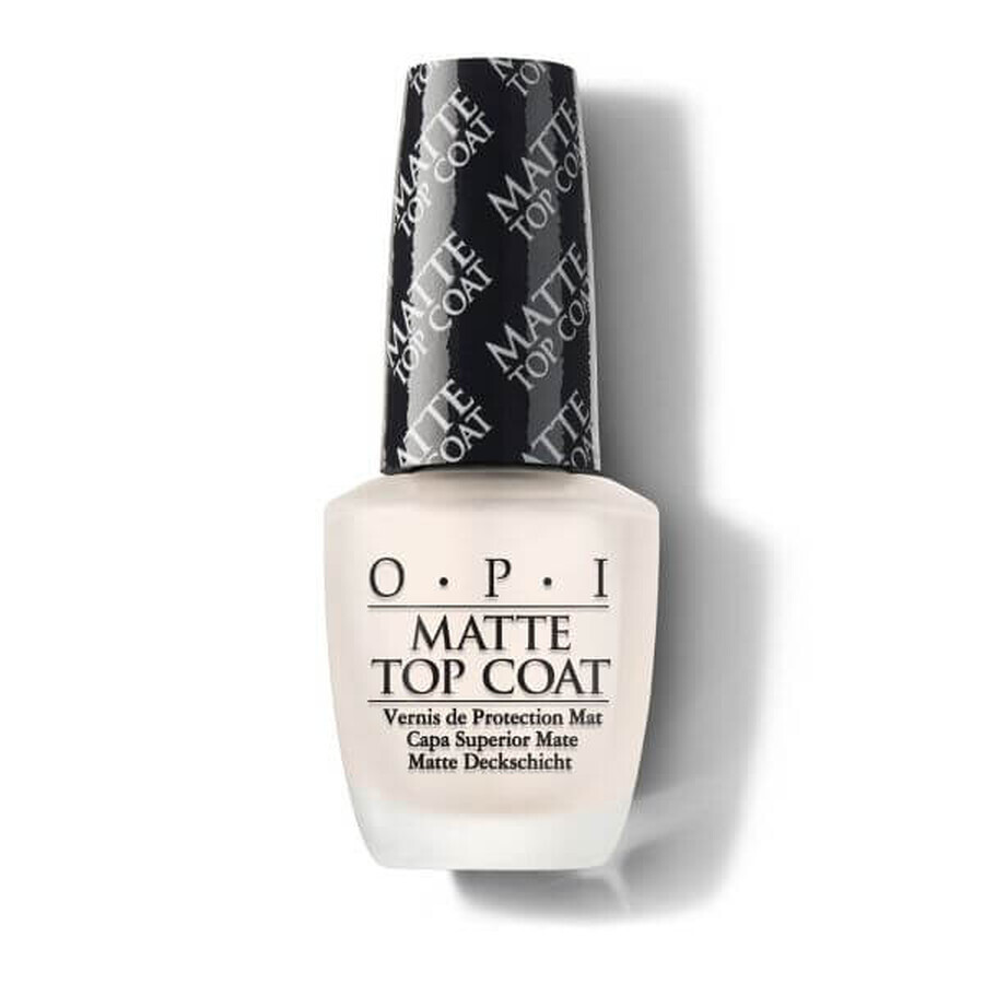 Matte Top Coat Vernis à ongles, 15 ml, OPI