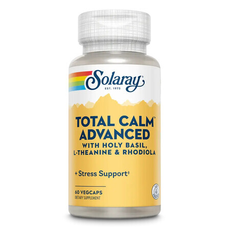 Total Calm Advance Solaray, 60 capsule, Secom